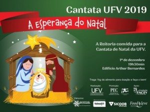 Cantata de Natal 2019 ao vivo na TV Viçosa