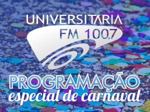 Programação de carnaval na 100,7 FM